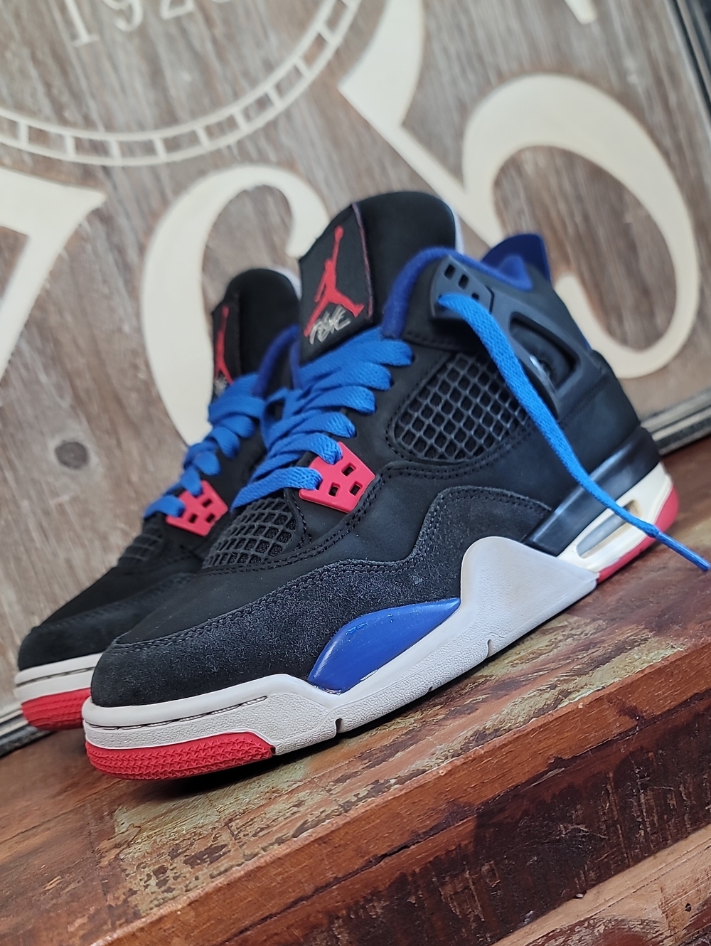 🔥🔥 Nike Air Jordan 4 Retro "Rare Air" Wmns 7.5 Good Condition Fast Shipping